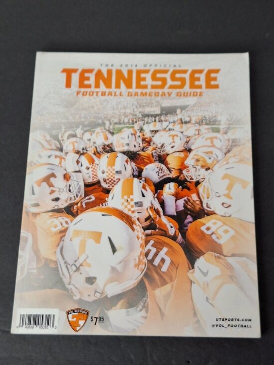 Other - 2018 OFFICIAL Tennessee Football Gameday Guide
